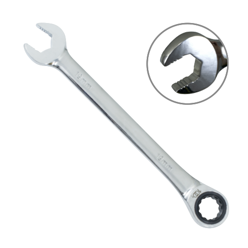 ONE-WAY 100 TEETH RATCHET WRENCH