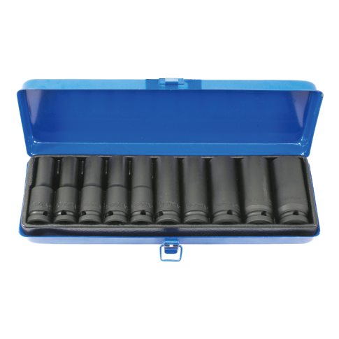 10 PCS 1/2" DR. DEEP IMPACT SOCKET SET