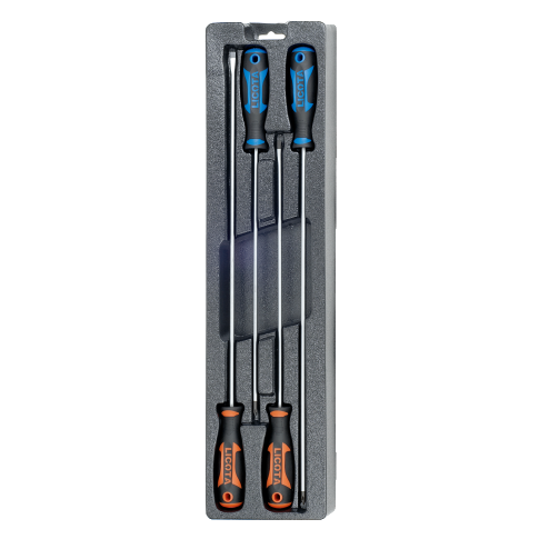 4 PCS PRO EXTRA LONG SCREWDRIVER SET