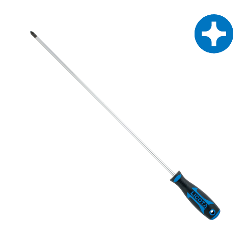 EXTRA LONG TYPE PHILLIPS SCREWDRIVER