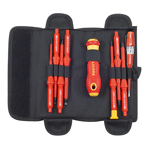 8 IN 1 VDE INTERCHANGEABLE SCREWDRIVER POUCH SET