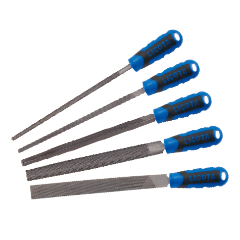 5 PCS 8" GENERAL-PURPOSE STEEL FILE SET