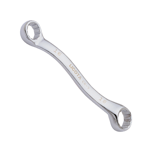 45˚ STUBBY DOUBLE RING OFFSET WRENCH