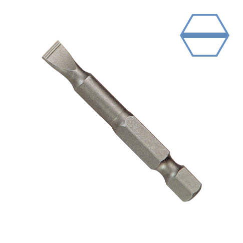 1/4" (6.35 MM) 50 MML NON-SLIP REDUCED SHANK SLOTTED POWER BIT