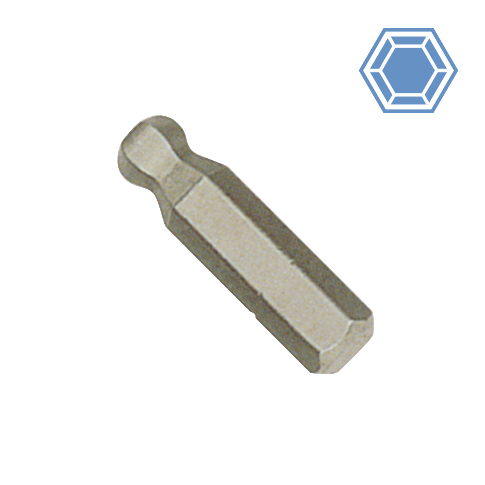 1/4" (6.35 MM) BALL POINT INSERT BIT