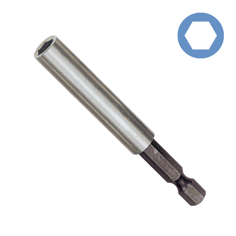 1/4" (6.35 MM) ZINC MAGNETIC BIT HOLDER