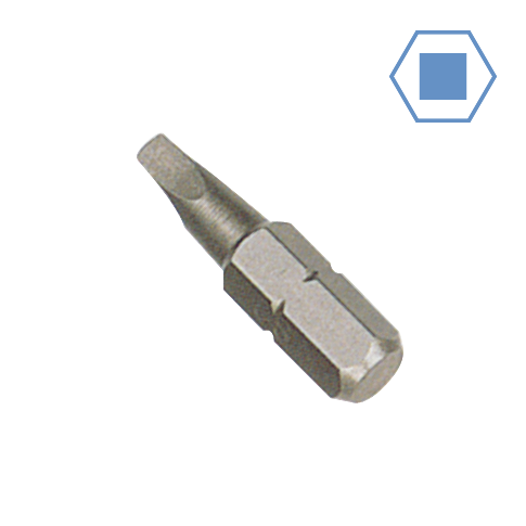 1/4" (6.35 MM) SQUARE INSERT BIT