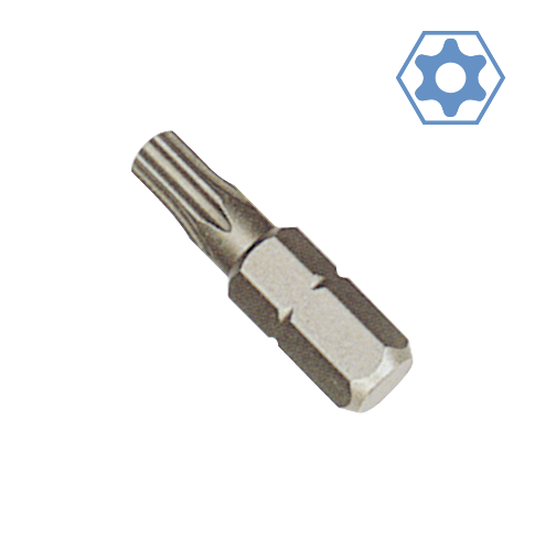 1/4" (6.35 MM) TORX TAMPER INSERT BIT