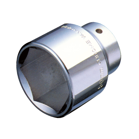1" DR. 6PT FLANK SOCKETS (NICKEL & CHROME PLATED)