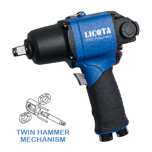 1/2" SUPER STUBBY AIR IMPACT WRENCH