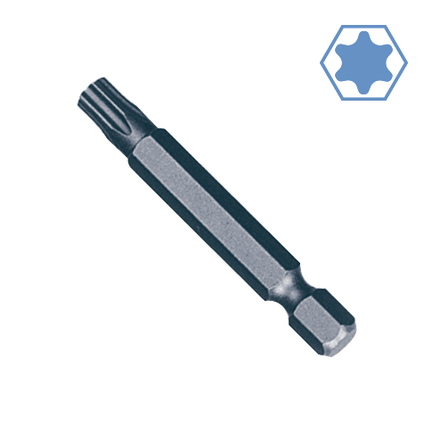 1/4" (6.35 MM) 50 MML TORX IMPACT BIT