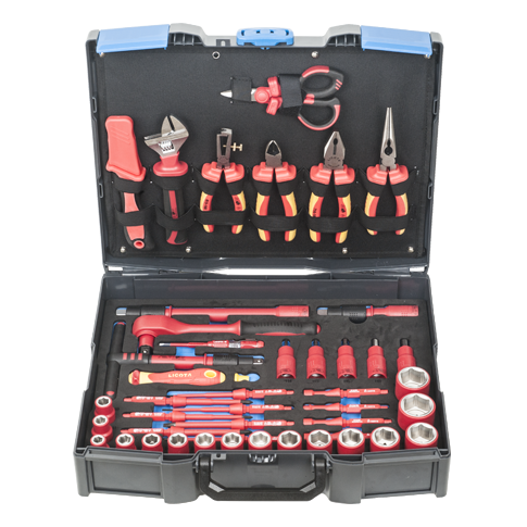 44 PCS 1/2" INSULATED TOOL SET