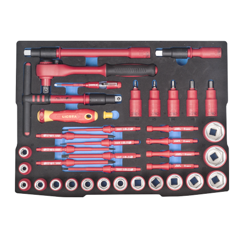 44 PCS 1/2" INSULATED TOOL SET