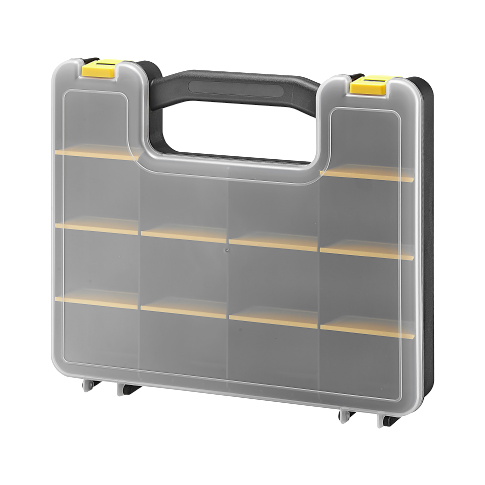 ASSORTED CASE WITH VARIOUS COMPARTMENTS