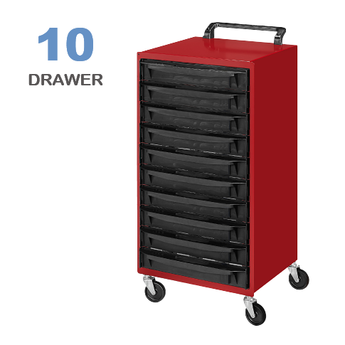 TOOLS / PARTS ORGANIZER CART (10 DRAWER)