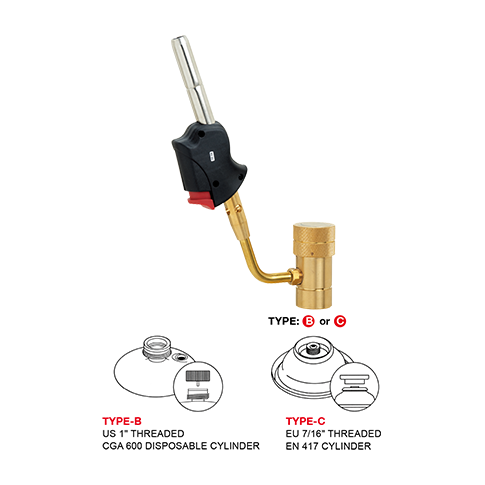 SWIVEL TORCH (SELF-IGNITION)