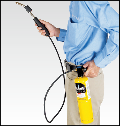 BRAZING TORCH WITH HOSE (MANUAL TYPE)