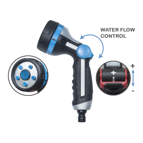 ULTRA LIGHT THUMB CONTROL BUBBLE NOZZLE