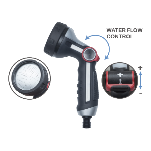 ULTRA LIGHT THUMB CONTROL BUBBLE NOZZLE