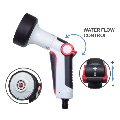 ULTRA LIGHT THUMB CONTROL BUBBLE NOZZLE