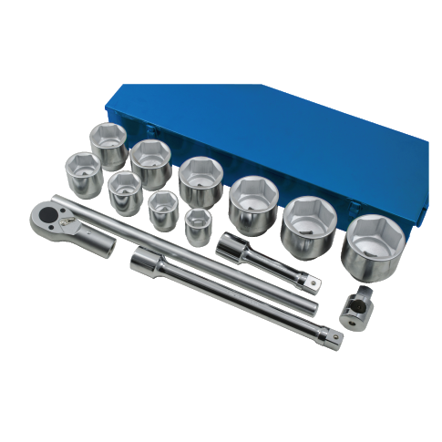 15 PCS 1" DR. 6PT SOCKET WRENCH SET