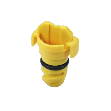 FORD NYLON OIL PAN DRAIN PLUG WITH RETAINING CLIP