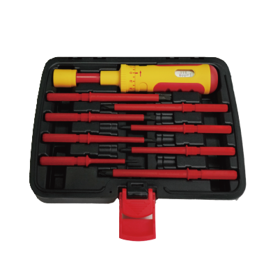 VDE INTERCHANGEABLE INSULATED TORQUE SCREWDRIVER SET