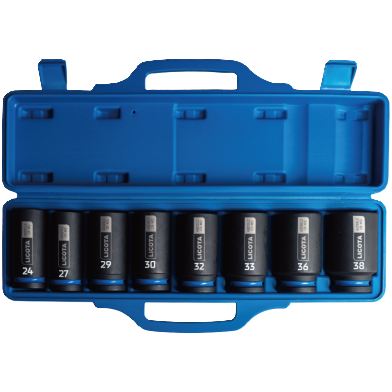 8 PCS 3/4" DR. DEEP IMPACT SOCKET SET