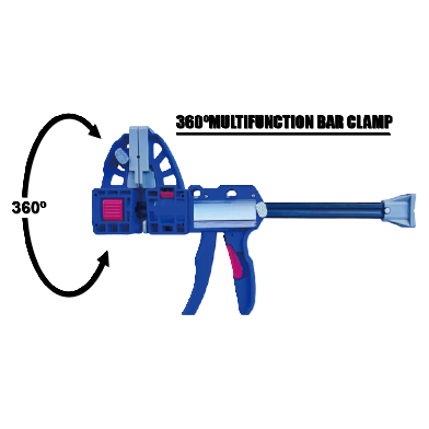 7 IN 1 MULTIFUNCTION BAR CLAMP x 6"