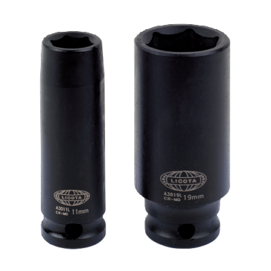 3/8" DR. 6PT FLANK DEEP IMPACT SOCKET