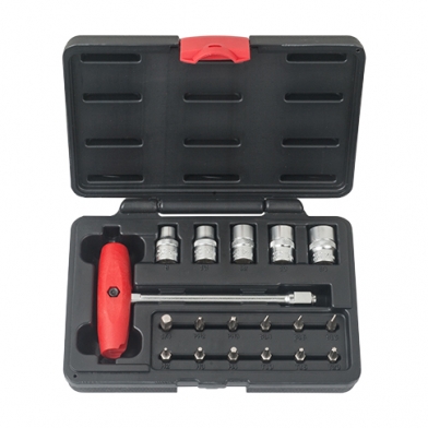 18 PCS FIXED FUNCTION TYPE SCREWDRIVER SOCKET WRENCH SET