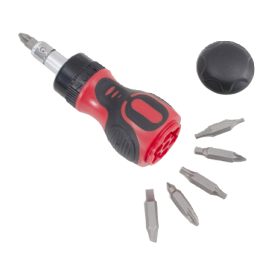 12 IN 1 72T TWO FUNCTION RATCHET SCREWDRIVER
