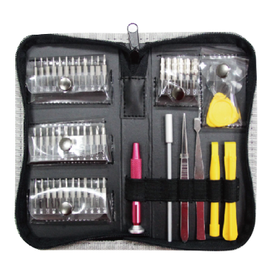 42 IN 1 ALUMINIUM HANDLE PRECISION SCREWDRIVER WITH NUT DRIVERS SET
