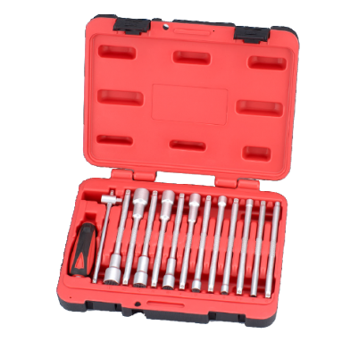 14 PCS 1/4" DR. SPLINE NUT DRIVER SET