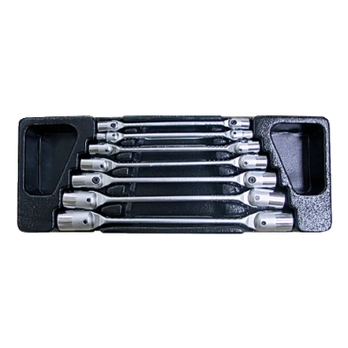 7 PCS DOUBLE NUT WRENCH SET