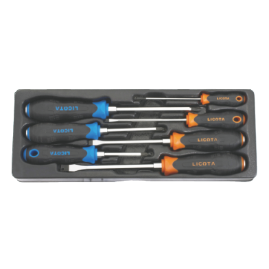 7 PCS GO-THRU SCREWDRIVER SET