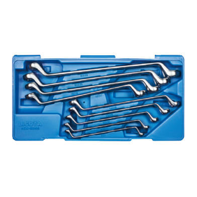 9 PCS 75° DOUBLE RING WRENCH SET