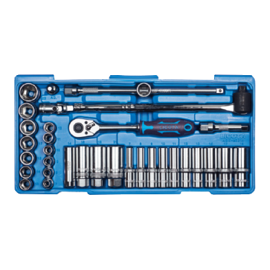 34 PCS 3/8" DR. RATCHET SOCKET SET