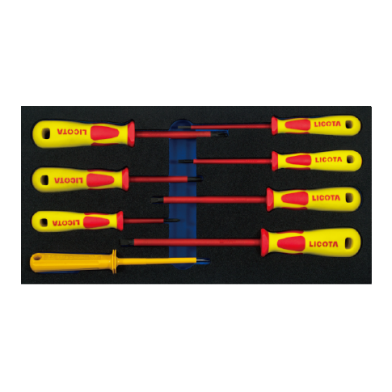 8 PCS VDE INSULATED 1000 VOLTS SCREWDRIVER SET