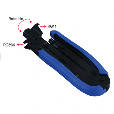 6.8" (174 MM) PROFESSIONAL COMPRESSION CRIMPING TOOL