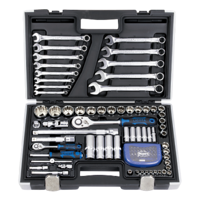 98 PCS 1/4" & 1/2" DR. SOCKET SET