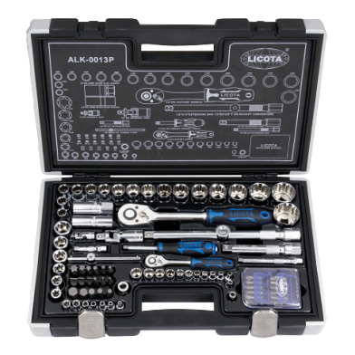 95 PCS 1/4" & 1/2" DR. SOCKET & BIT SET