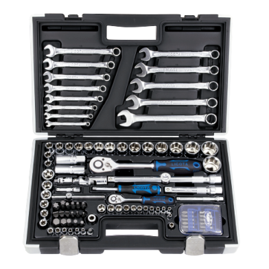 108 PCS 1/4" & 1/2" DR. SOCKET & BIT SET