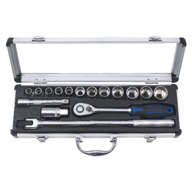 17 PCS 1/2" DR. SPLINE SOCKET SET