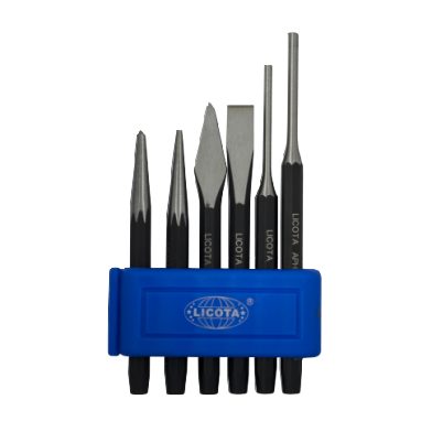 6 PCS PUNCH & CHISEL SET