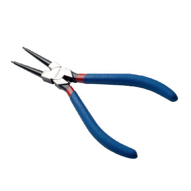 STRAIGHT CIRCLIP PLIERS, INTERNAL (WITH SPRING)