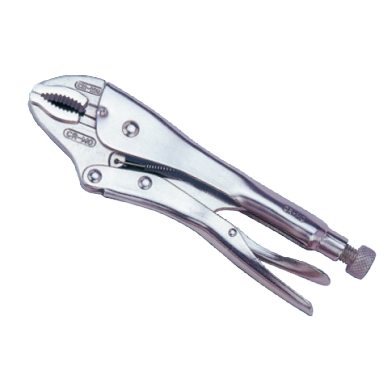 CURVED JAWS WITH WIRE CUTTER LOCKING PLIERS (EUROPEAN)