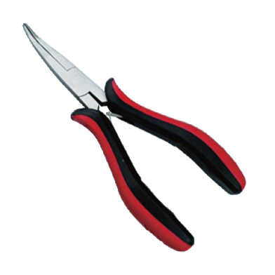 5.7" FLAT BENT NOSE PLIERS (8.0 MM THICKNESS)