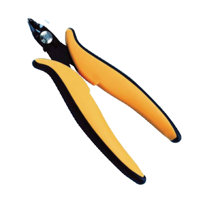 5" SIDE CUTTER PLIERS, WITH SAFE CLIP-SLIM (2.5 MM THICKNESS)