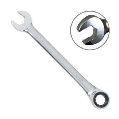 ONE-WAY 100 TEETH RATCHET WRENCH